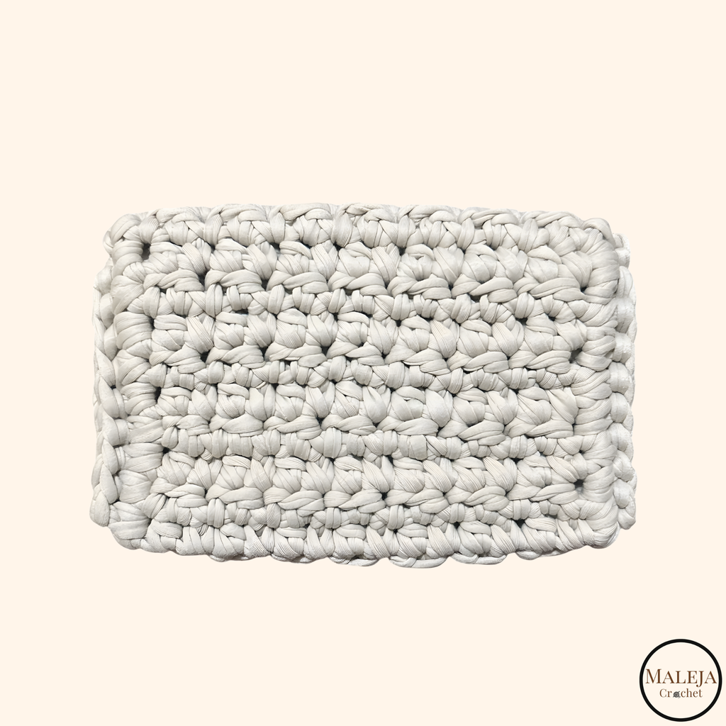 Cartera Blanca crochet